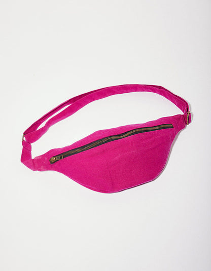 Sac bandoulière banane en coton épais MUNDAL