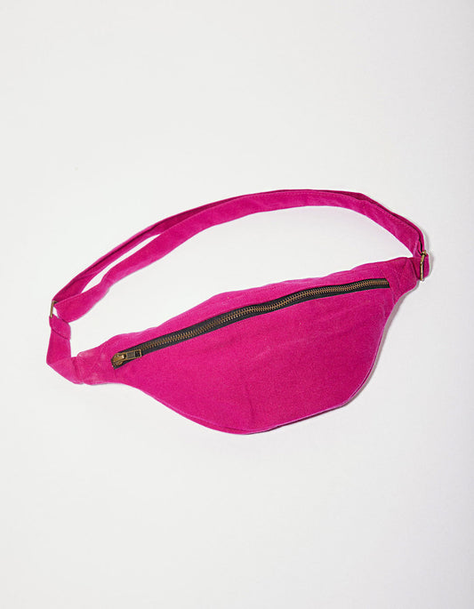 Sac bandoulière banane en coton épais MUNDAL