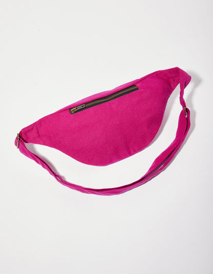 Sac bandoulière banane en coton épais MUNDAL