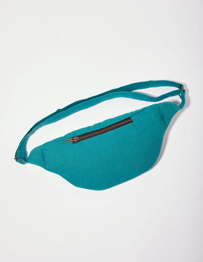 Sac bandoulière banane en coton épais MUNDAL