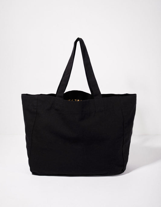 Grand sac cabas en coton épais ZAVIE