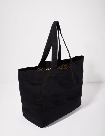 Grand sac cabas en coton épais ZAVIE