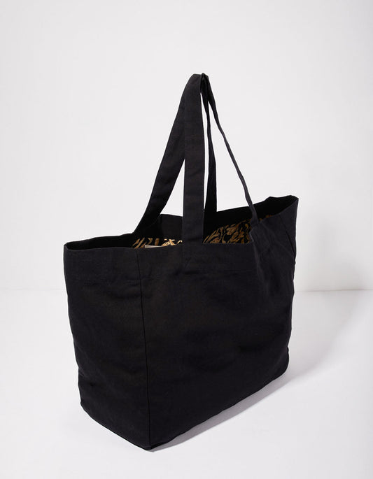 Grand sac cabas en coton épais ZAVIE