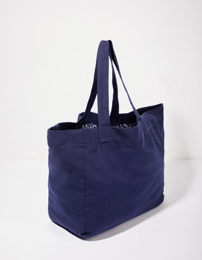Grand sac cabas en coton épais ZAVIE