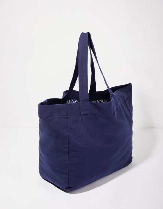 Grand sac cabas en coton épais ZAVIE