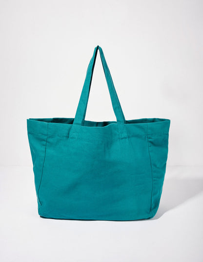 Grand sac cabas en coton épais ZAVIE