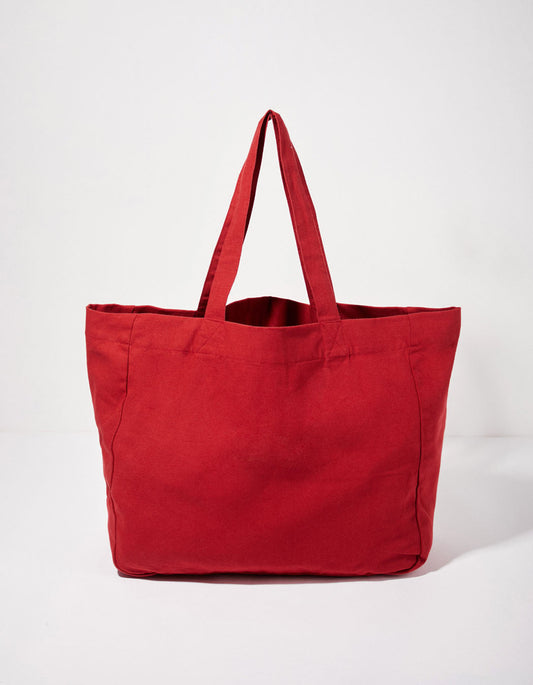 Grand sac cabas en coton épais ZAVIE