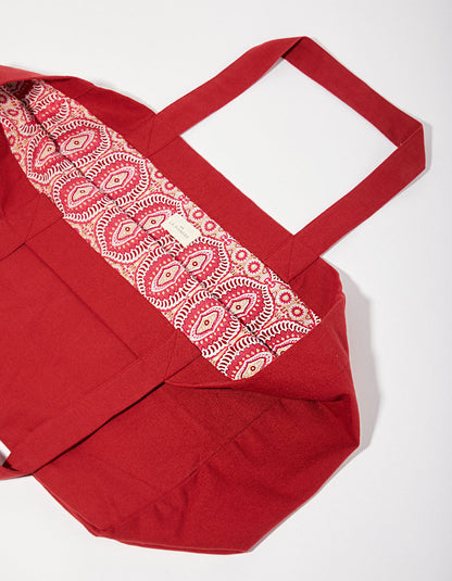Grand sac cabas en coton épais ZAVIE