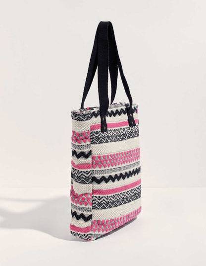 Sac cabas en coton fantaisie LUCIA