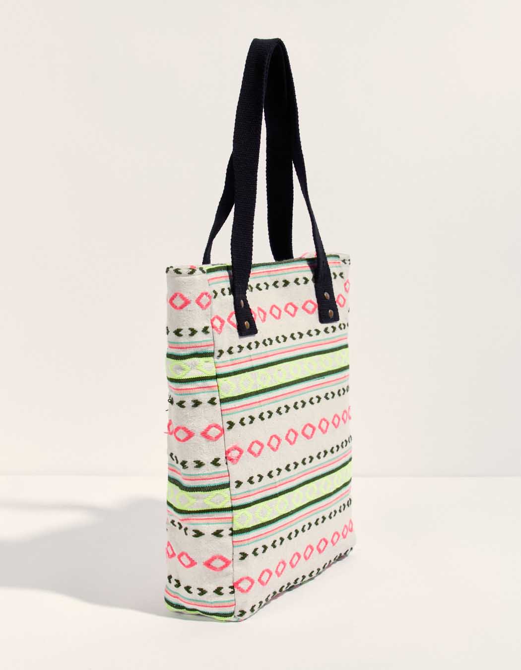 Sac cabas en coton fantaisie LUCIA