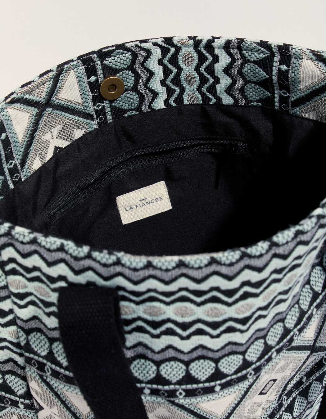 Sac cabas en coton fantaisie LUCIA