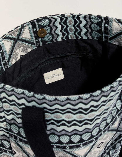 Sac cabas en coton fantaisie LUCIA