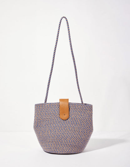 Sac boule esprit panier corde doré AMILA