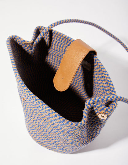 Sac boule esprit panier corde doré AMILA