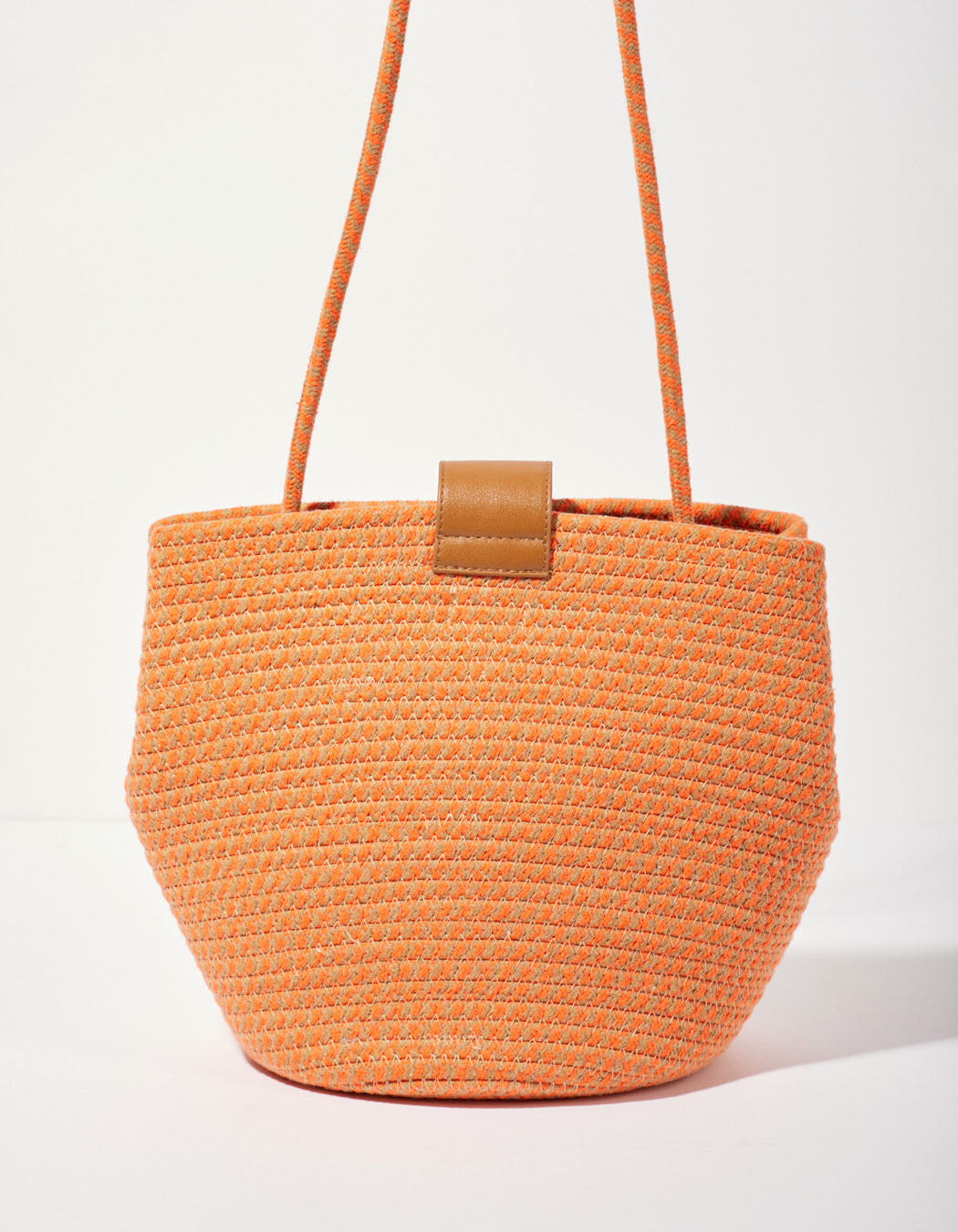 Sac boule esprit panier corde doré AMILA