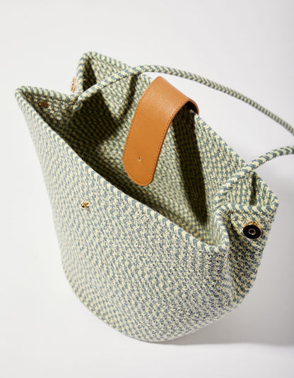 Sac boule esprit panier corde doré AMILA
