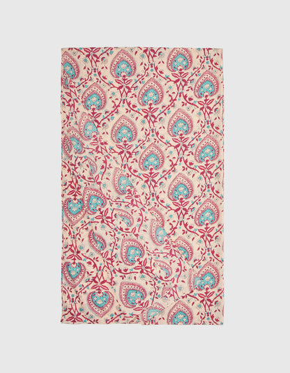 Paréo voile de coton bio imprimé SARONG