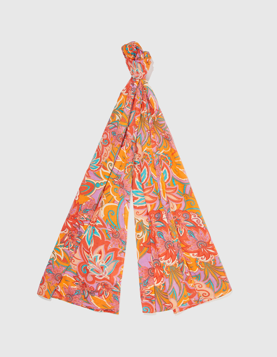 Paréo voile de coton bio imprimé SARONG
