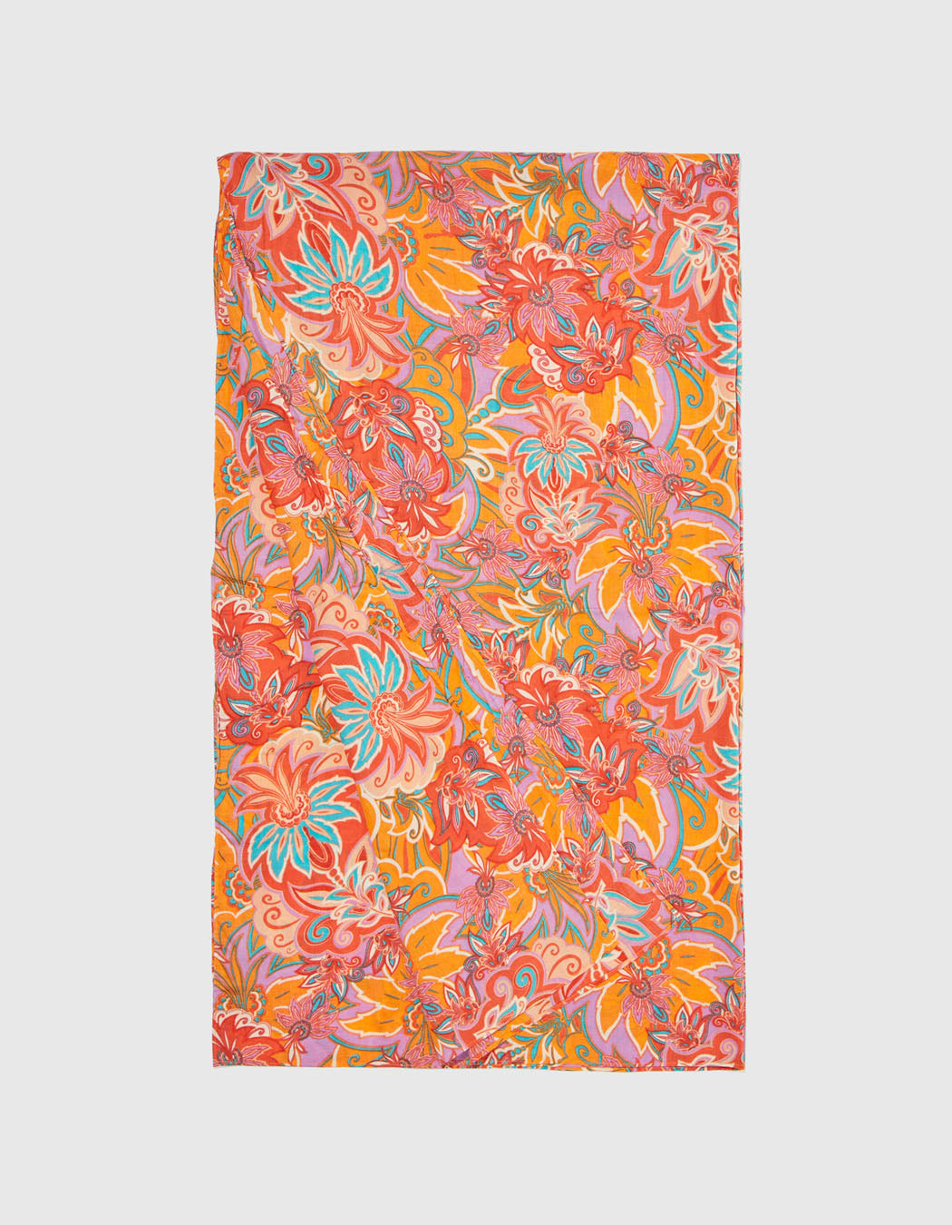 Paréo voile de coton bio imprimé SARONG