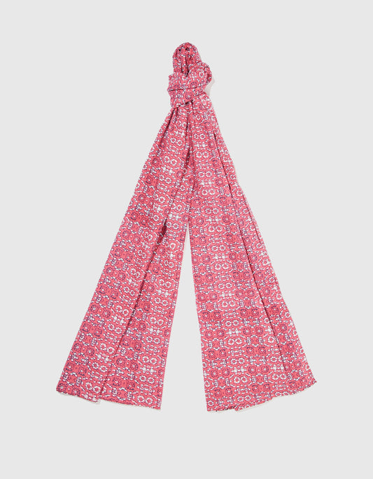 Paréo voile de coton bio imprimé SARONG