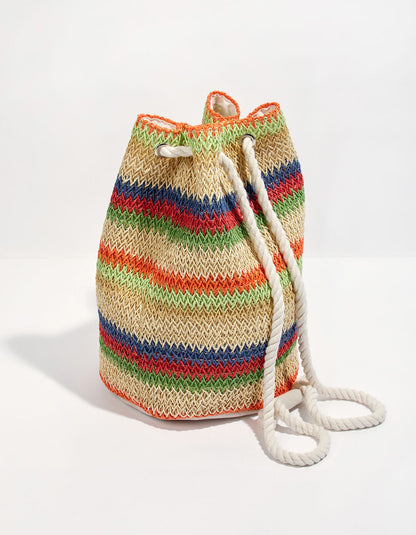 Sac à dos à rayures KEMALA