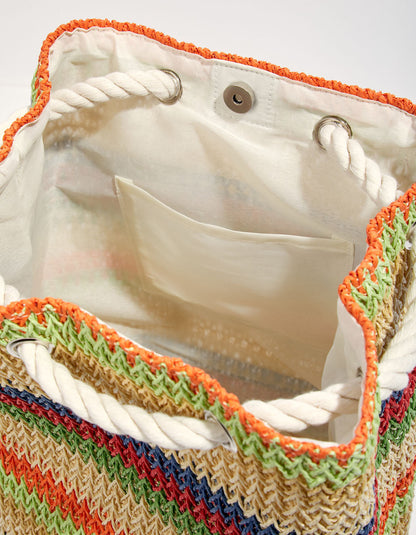 Sac à dos à rayures KEMALA