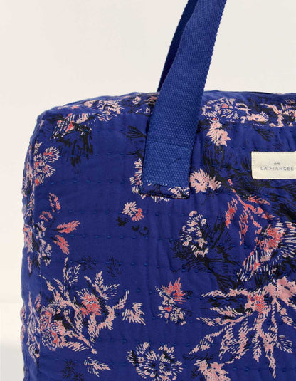 Grand sac week-end coton upcyclé MALAI