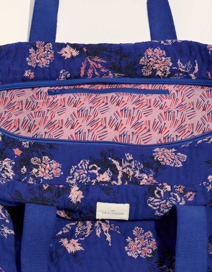 Grand sac week-end coton upcyclé MALAI