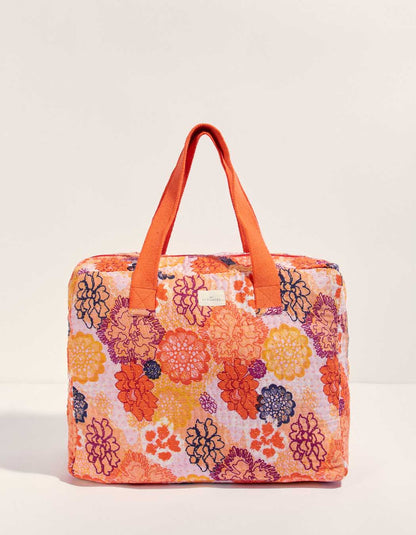 Grand sac week-end coton upcyclé MALAI