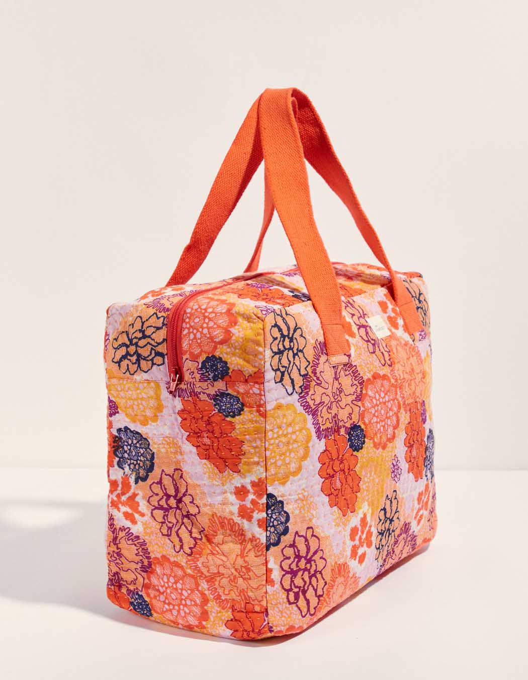 Grand sac week-end coton upcyclé MALAI