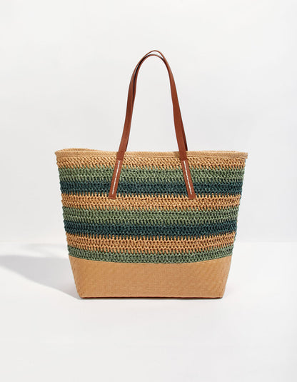 Sac à main paille tressée PEMBE