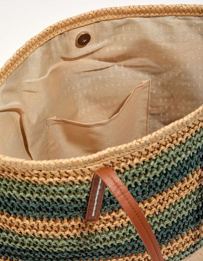 Sac à main paille tressée PEMBE