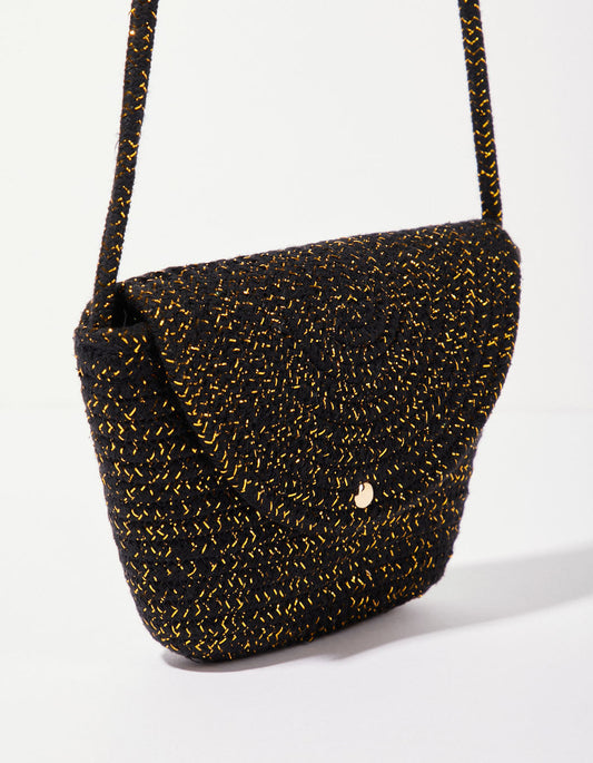 Sac bandoulière corde doré PIUMI