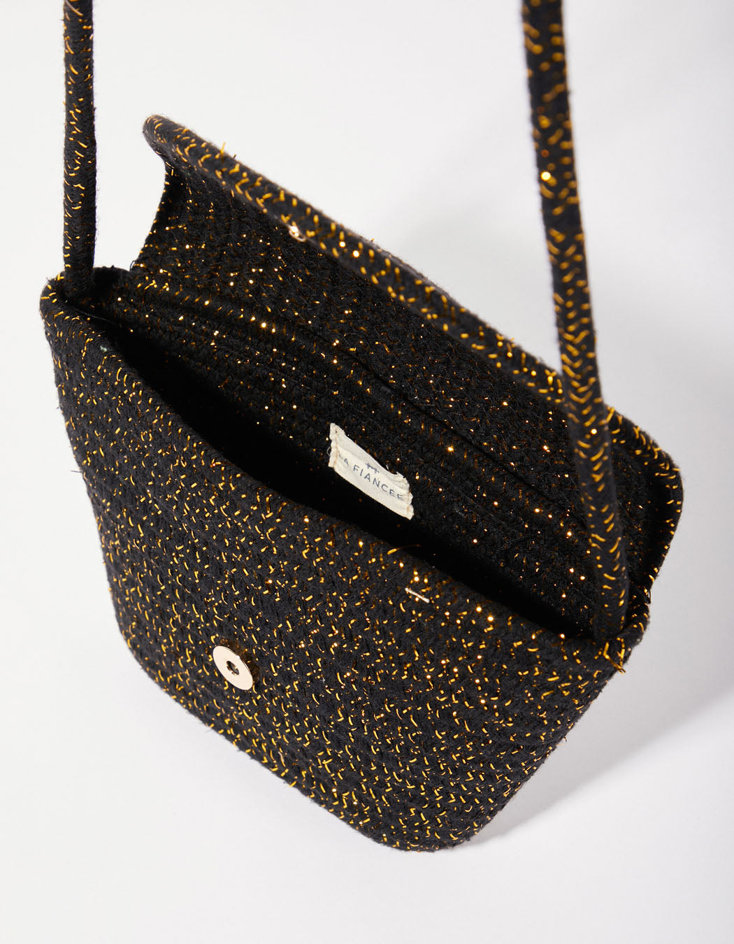 Sac bandoulière corde doré PIUMI