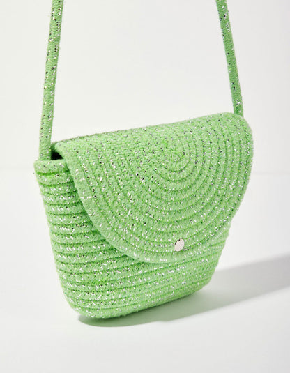 Sac bandoulière corde doré PIUMI