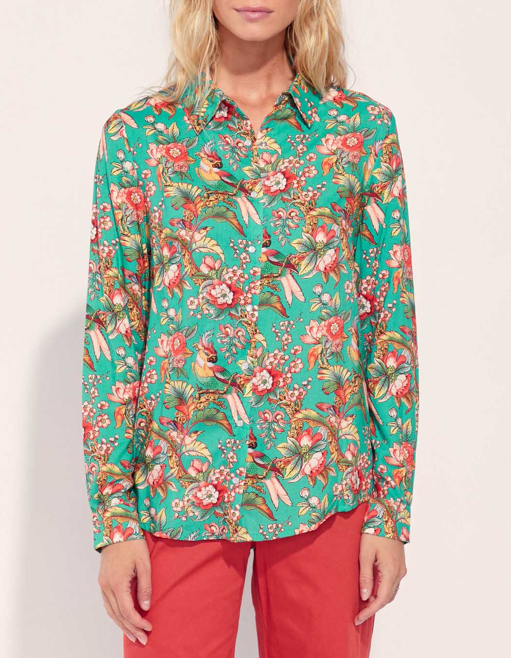 Chemise fluide imprimée Ecovero FEBY