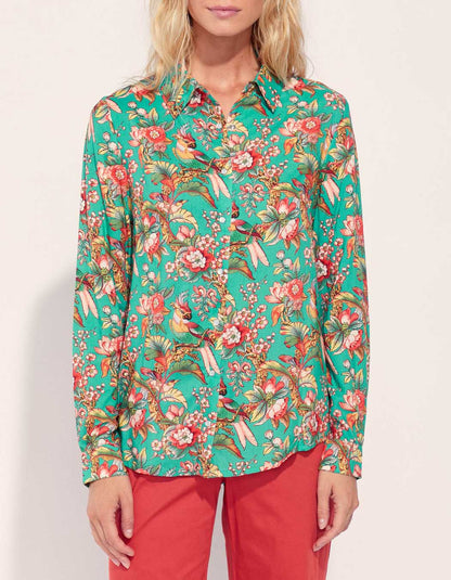 Chemise fluide imprimée Ecovero FEBY