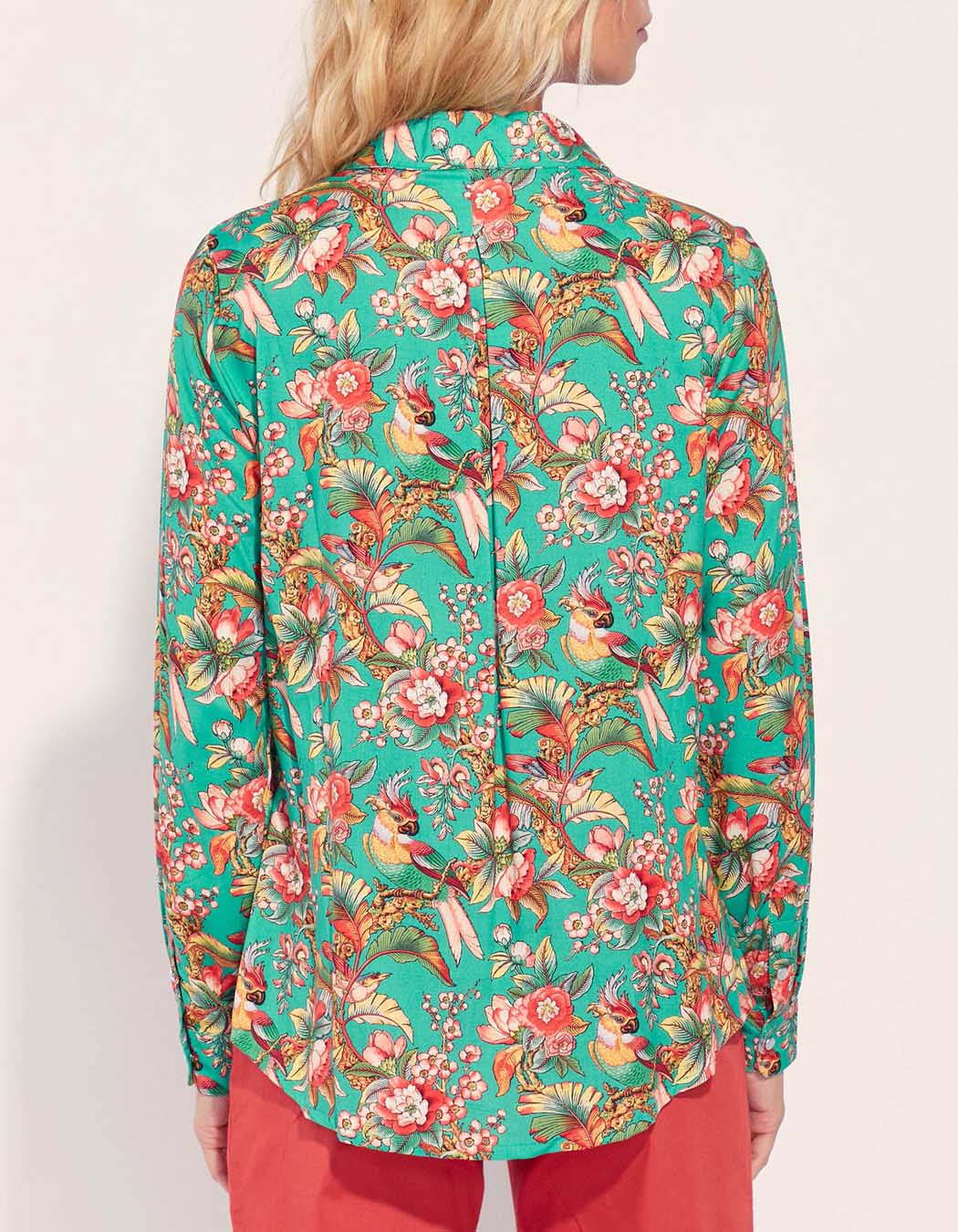 Chemise fluide imprimée Ecovero FEBY