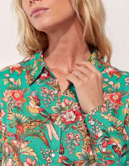 Chemise fluide imprimée Ecovero FEBY