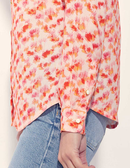 Chemise fluide imprimée Ecovero FEBY