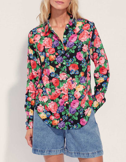 Chemise fluide imprimée Ecovero FEBY