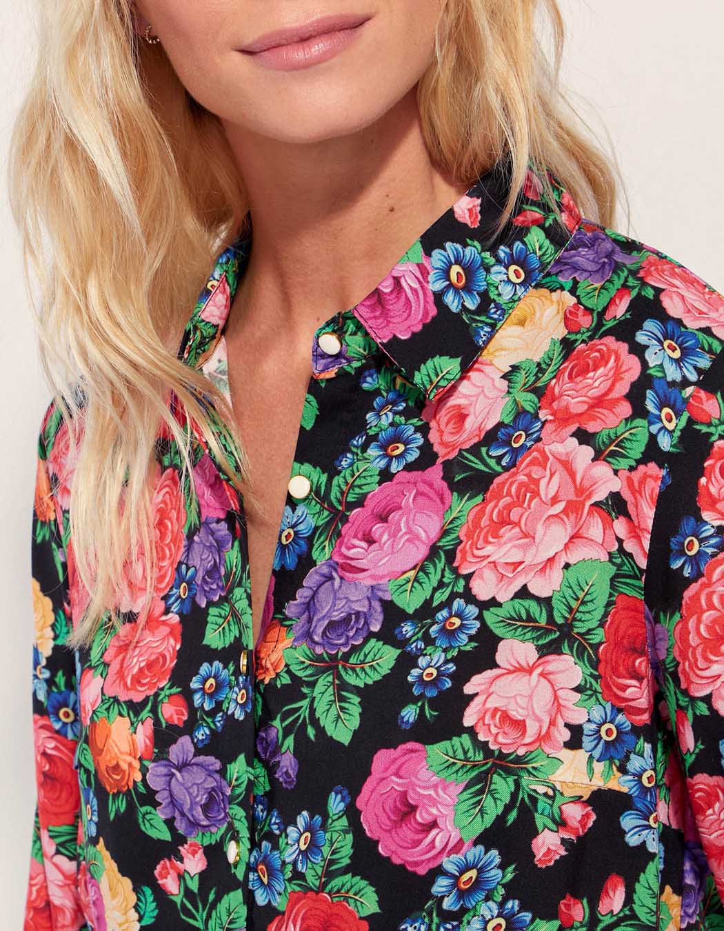 Chemise fluide imprimée Ecovero FEBY