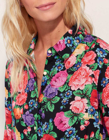 Chemise fluide imprimée Ecovero FEBY