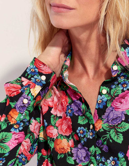 Chemise fluide imprimée Ecovero FEBY