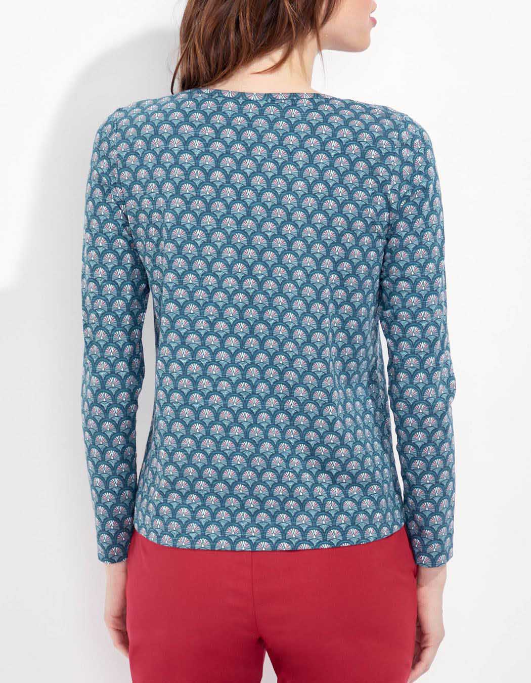 Gilet imprimé ASPARA