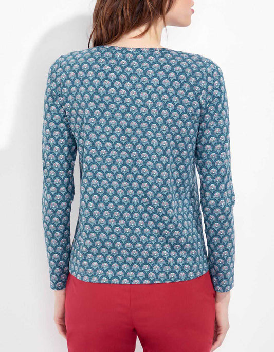 Gilet imprimé ASPARA