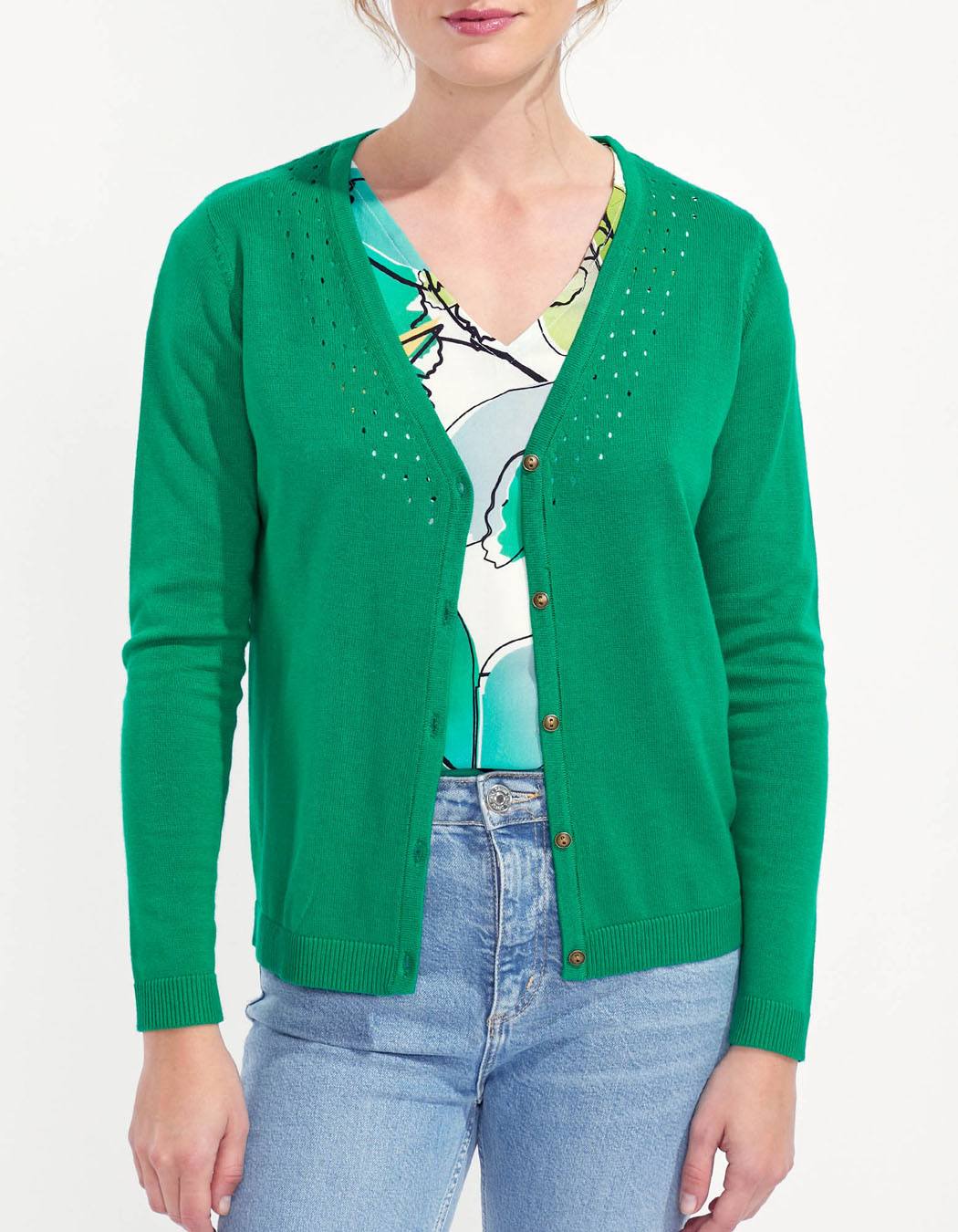 Gilet maille uni CORANI