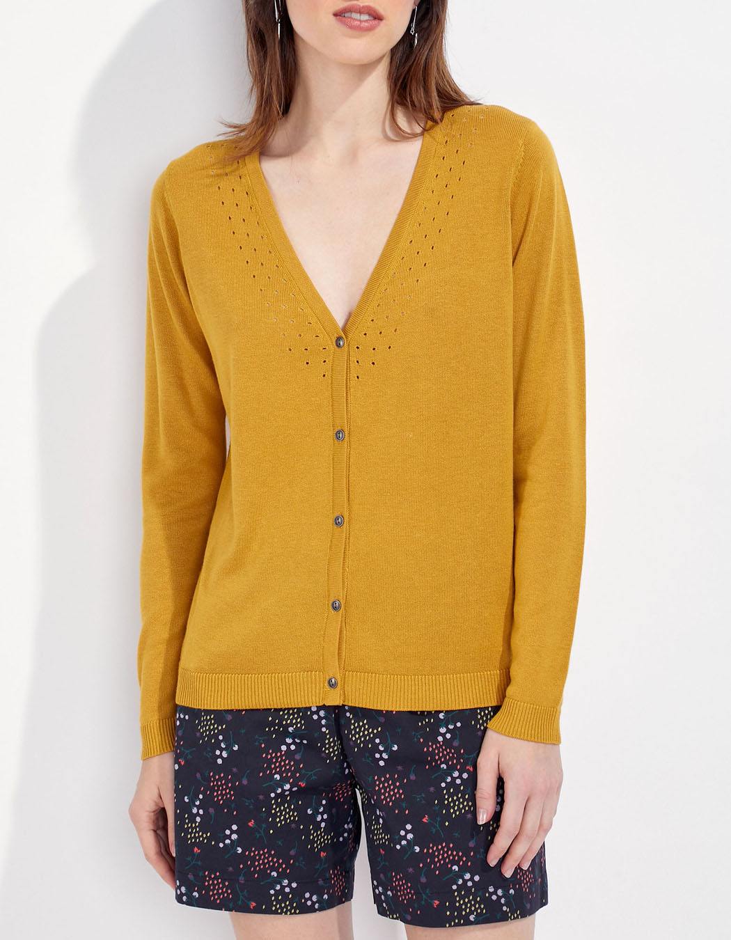 Gilet maille uni CORANI