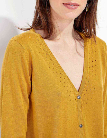 Gilet maille uni CORANI