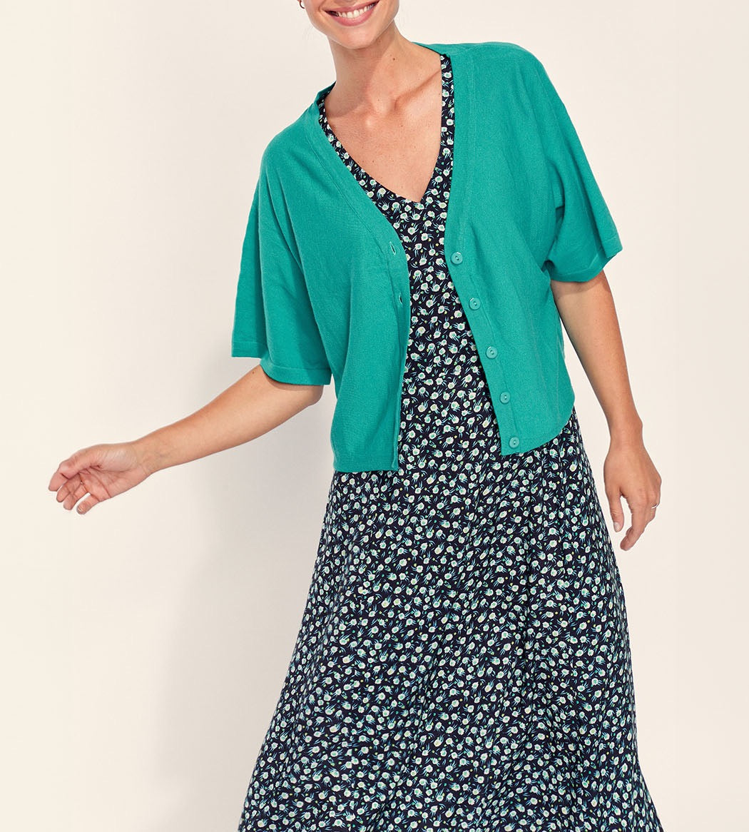 Gilet manches courtes maille MELIO